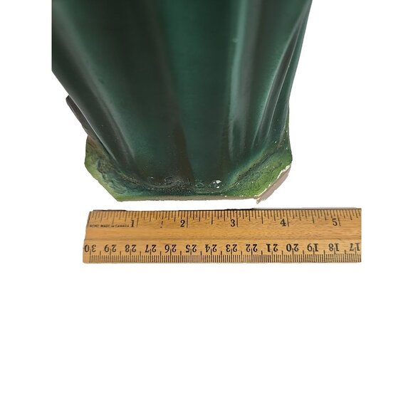 Vintage St Jude Statue 12in Chalkware Figurine Patron Saint Impossible Causes - Picture 11 of 12